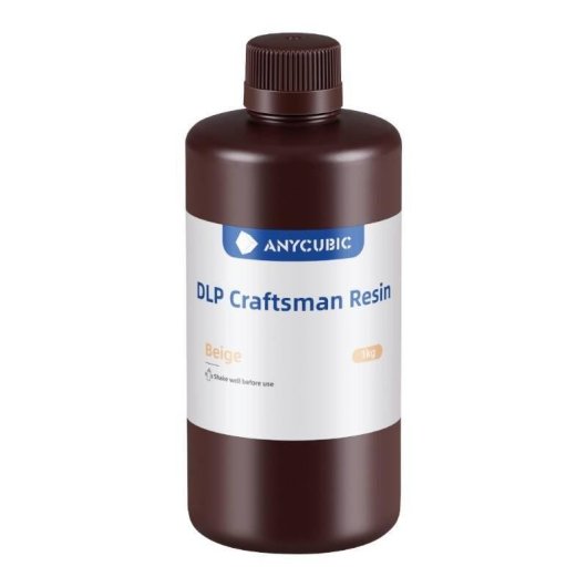 Resina AnyCubic Craftsman DLP Beige para impresión 3D