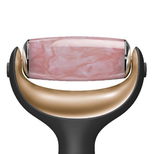 Cabezal para Rodillo Facial Geske GK000047PK01 Rosa Cuarzo Rosa