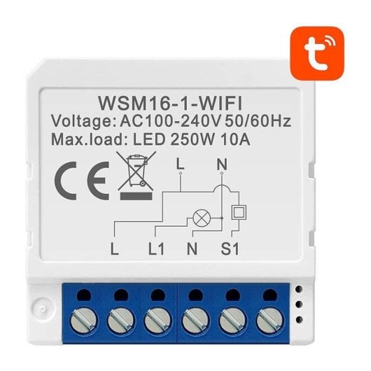 Interrupteur Intelligent Avatto WSM16-W1 WiFi Compatible Alexa Google