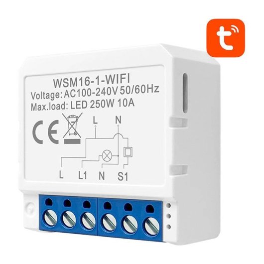 Interrupteur Intelligent Avatto WSM16-W1 WiFi Compatible Alexa Google