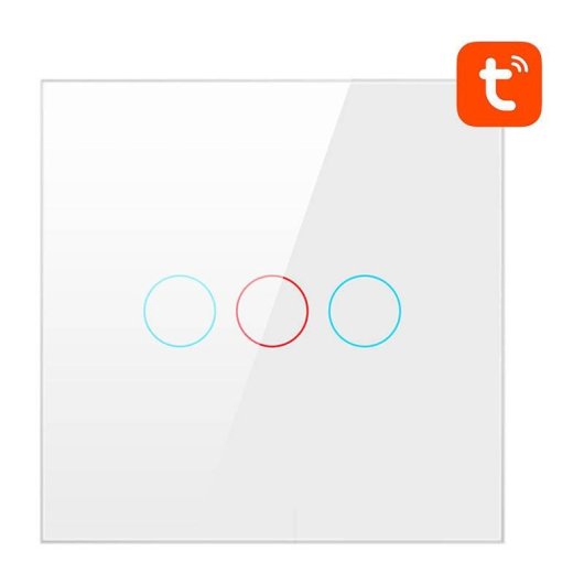 Interruptor Inteligente Avatto TS02-EU-W3 Wi-Fi Compatível com Alexa Google