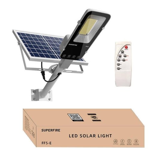 Lámpara solar Superfire FF5-E 2000lm 20000mAh IP65