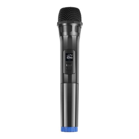 Microphone Puluz PU628B sans fil UHF cardioïde avec récepteur 3,5 mm