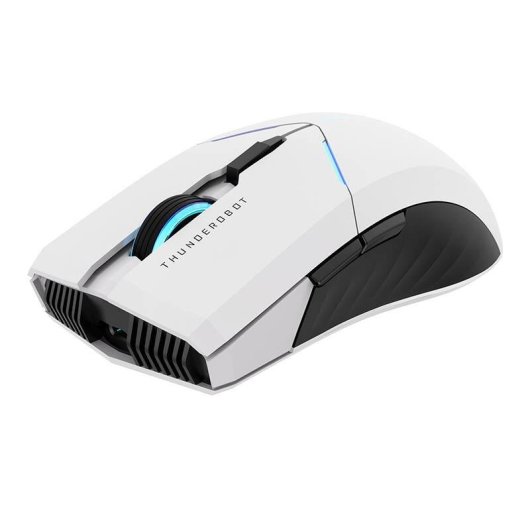 Ratón Thunderobot ML702 Wireless 8000 DPI Blanc RGB 6 Boutons