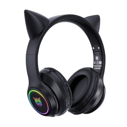 Cuffie ONIKUMA B90 wireless Bluetooth 5.0 Gaming con microfono e RGB nere