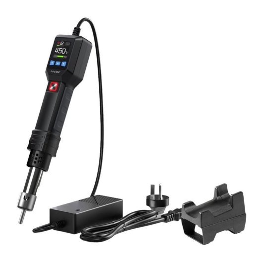 Pistola ad aria calda FNIRSI SAG-55 550W 100-450°C LCD colore
