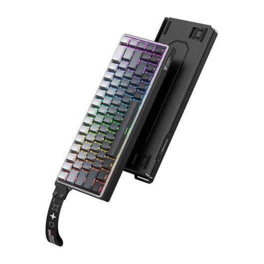 Teclado ONIKUMA G69 magnético compacto con switches RT y retroiluminación ARGB
