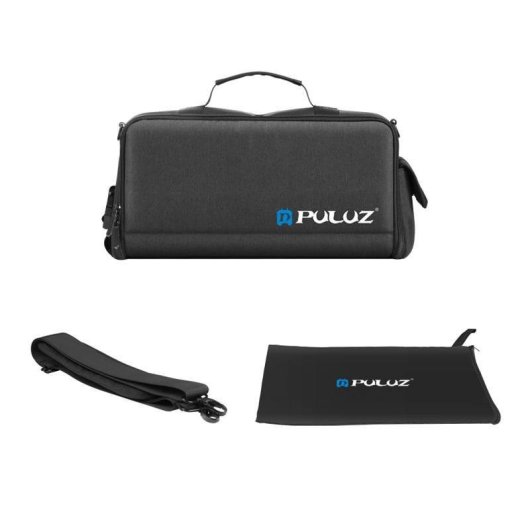 Borsa a tracolla per macchina fotografica Puluz nera