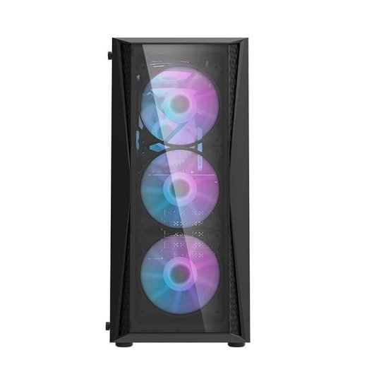 Boîtier PC Darkflash DK352 Plus avec 4 ventilateurs ARGB