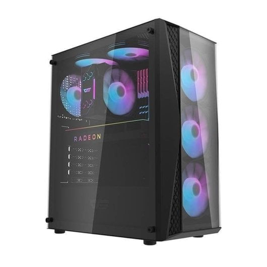 Boîtier PC Darkflash DK352 Plus avec 4 ventilateurs ARGB