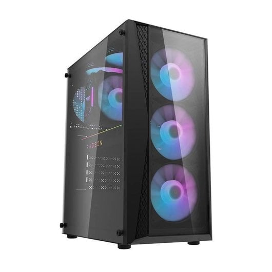 Boîtier PC Darkflash DK352 Plus avec 4 ventilateurs ARGB