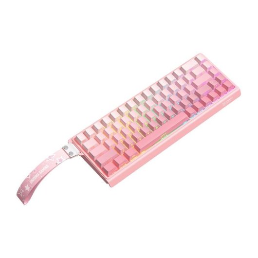 Teclado ONIKUMA G69 magnético compacto con switches ajustables y RGB ARGB