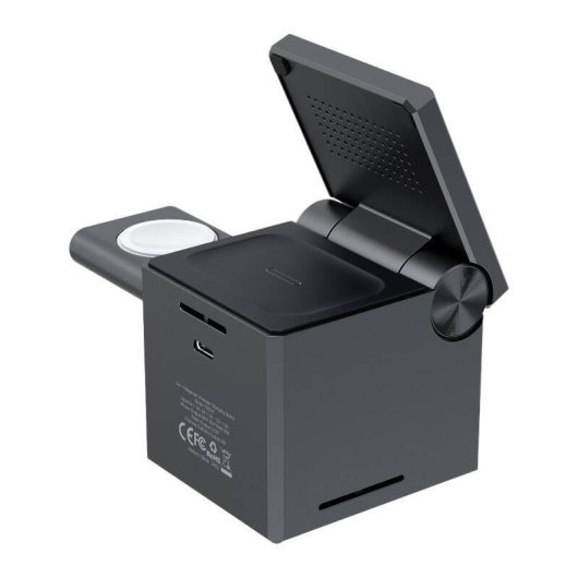 Cargador Inalámbrico Choetech T632-F 3 en 1 15W Negro