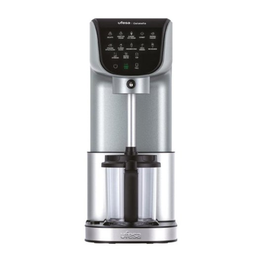 Máquina de Gelados Ufesa Gelatella 500 W 1,4 L Ecrã Tátil 11 Programas Automáticos