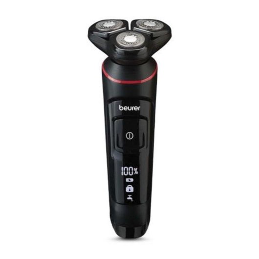 Afeitadora Facial Beurer Inalámbrica 100min Resistente al agua 3 Cabezales Carga Rápida