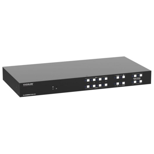 Matrice di commutazione HDMI 2.0 4x4 Vivolink VLHDMIMAT4X4-V2 4K 18 Gbit/s