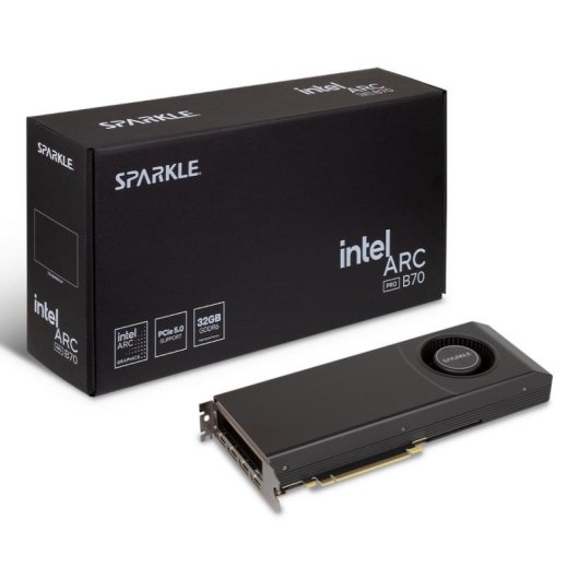 Tarjeta Gráfica Sparkle Arc Pro B70 32GB GDDR6 PCIe 5.0 Profesional