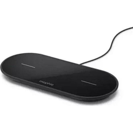 Cargador Inalámbrico Doble mophie Universal 2x10W Qi USB-A