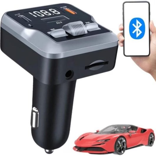 Adattatore Auto Bluetooth FM Transmitter Extralink USB-A 2.0
