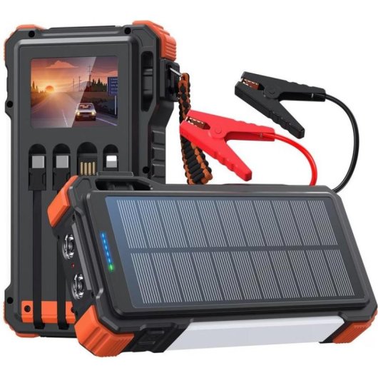 Solar-Powerbank Extralink 12000mAh 1500A LED-Lampe