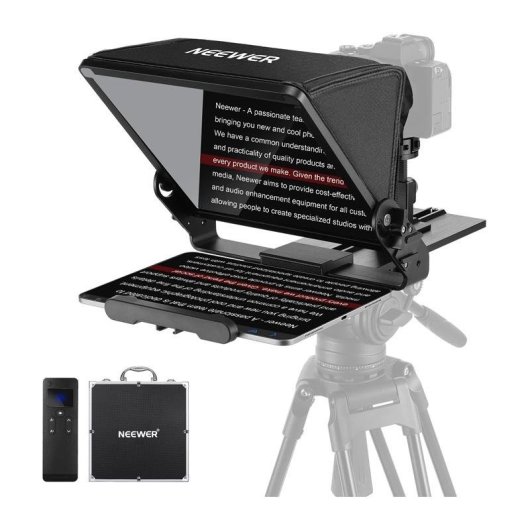 Soporte Teleprompter Neewer X12II para Tablet y Cámara 12 Pulgadas