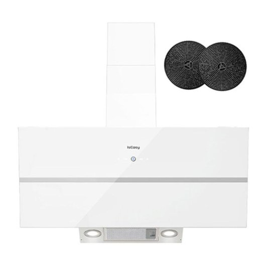 Campana extractora IsEasy TV1390D4-CC-I2 Conduction/Recirculation 90 cm tactile