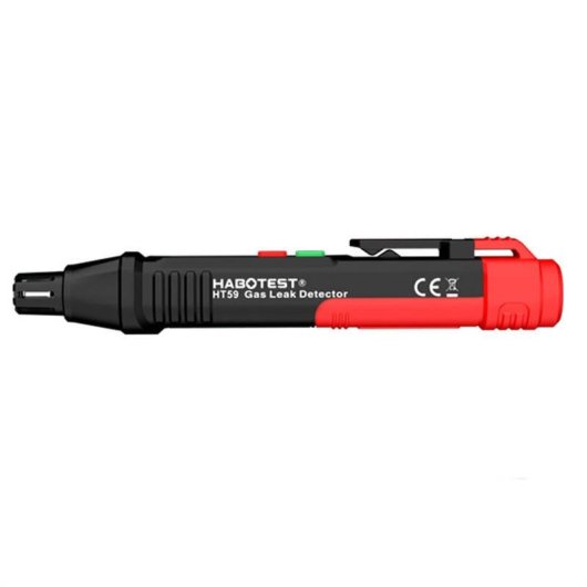 Detector de Humo y Gas Habotest HT59 Alarma Sonora y Visual Compacto Ligero