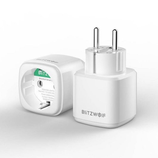 Enchufe Inteligente Blitzwolf BW-SHP15 ZigBee Control por Voz y Consumo