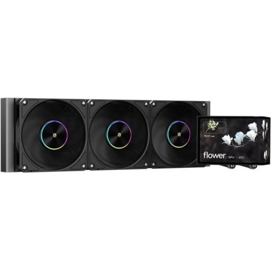 Refrigeración Líquida Krux HydroArc 360mm 3 Ventilatoren ARGB Weiß