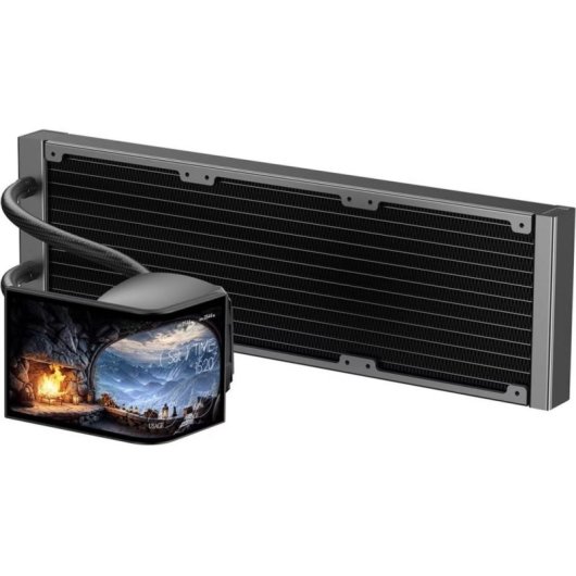 Refrigeración Líquida Krux HydroArc 360mm 3 Ventilatoren ARGB Weiß