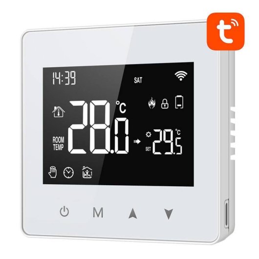 Termostato Inteligente Avatto ZWT198 Inalámbrico para Calefacción
