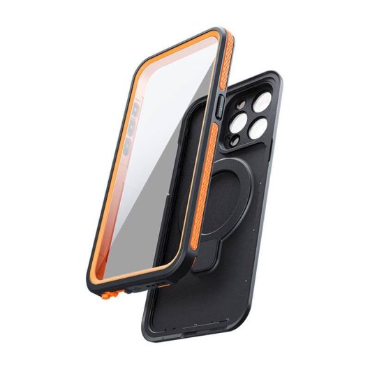Funda para móvil Telesin P4-WTP-01 resistente IP68 TPU PC para iPhone 15 Pro