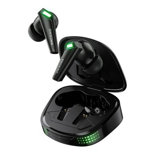 Auriculares ONIKUMA T308 sem fios Bluetooth TWS com Cancelamento de Ruído Preto