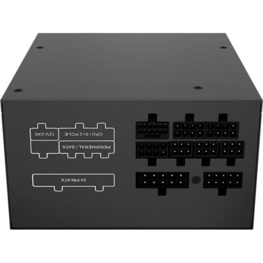 Fuente de Alimentación Gembird CCC-PSUGOLD-750W 750W Certificación 80+ Gold modular