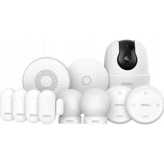 Alarma Imou ALARM KIT-EU-11 Wi-Fi Inalámbrica Interior App Tuya Hub