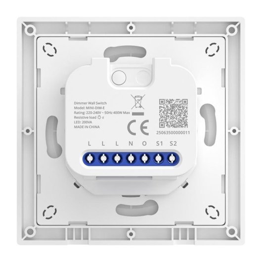 Interruptor inteligente Sonoff MINI-DIM-E WiFi con Matter y control avanzado