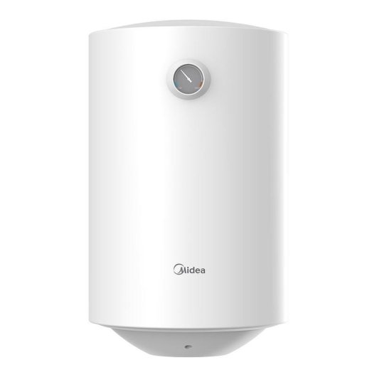 Termo eléctrico Midea 50L 1500W instalación mural vertical u horizontal