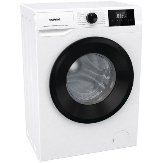 Lavadora Gorenje W3NGPI62SBS Carga Frontal 6Kg 1200rpm B Blanca SteamTech