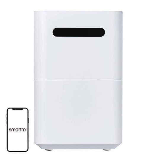 Humidificador Evaporativo Smartmi 3 5L Control App y Voz Blanco