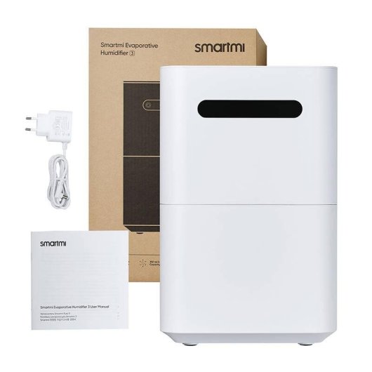 Humidificador Evaporativo Smartmi 3 5L Control App y Voz Blanco