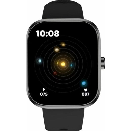 HiFuture 62719278 Bluetooth GPS 44mm Preto Bracelete Preta