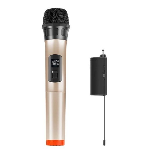 Mikrofon Puluz PU628J kabellos UHF cardioid mit 3,5 mm Empfänger
