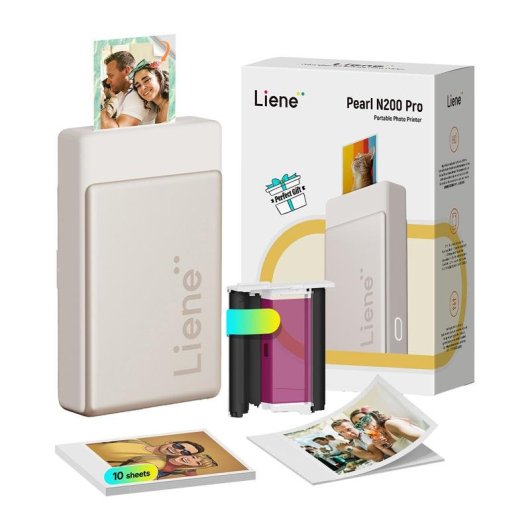 Imprimante Sublimation Bluetooth Liene Pearl N200 Pro portable avec application mobile