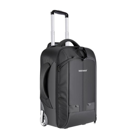 Rucksack Neewer NW3300 mit Rollen und Teleskopgriff Rot