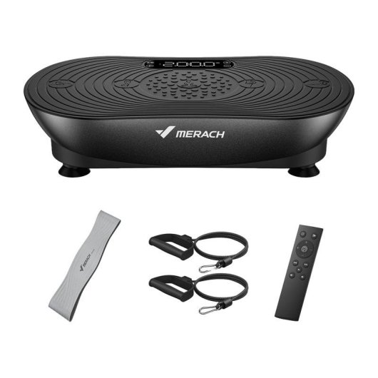 Plataforma de Vibración MERACH MR-2533B1 99 Niveles Bluetooth 150W