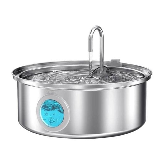 Trinkbrunnen für Tiere Oneisall PWF-002 7L Edelstahl intelligent