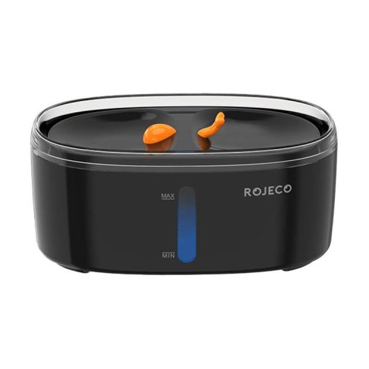 Fontana per animali Rojeco RYSJ-09 2,5 L Nero