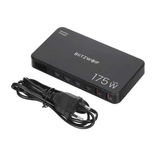 Station de charge Blitzwolf BW-S30 6 en 1 175W USB-C et USB-A