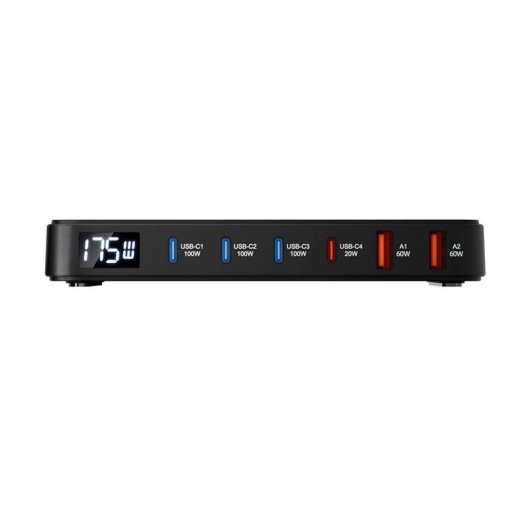 Station de charge Blitzwolf BW-S30 6 en 1 175W USB-C et USB-A