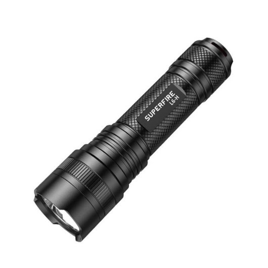Torcia Superfire L6-H 900 lm 15W USB-C 5 modalità